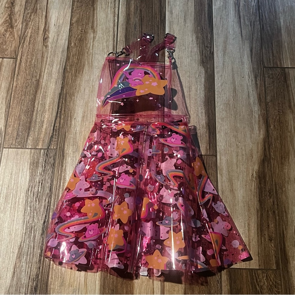 Dolls kill care bears pink baby doll dress xxs